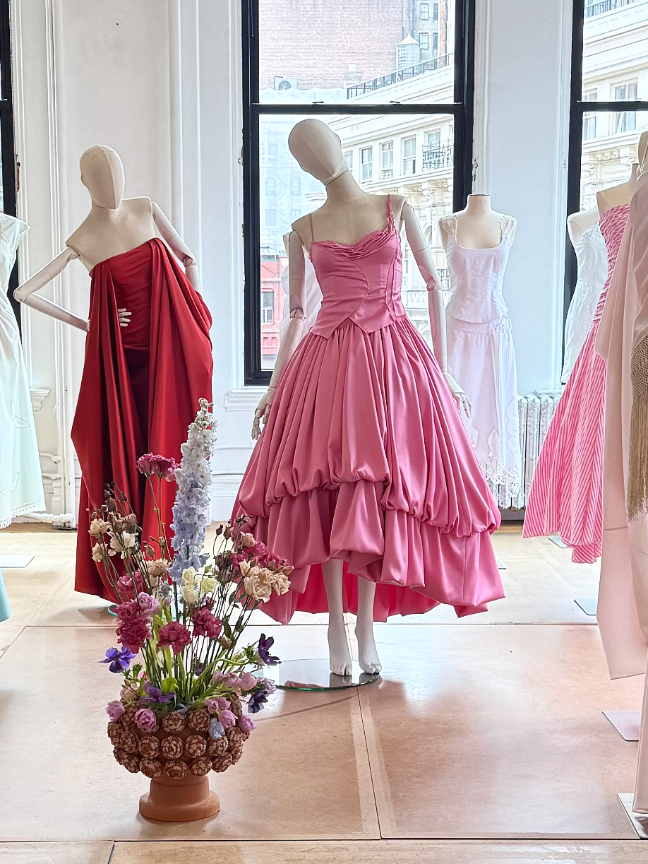 Ali at Alejandra Alonso Rojas Fashion Show